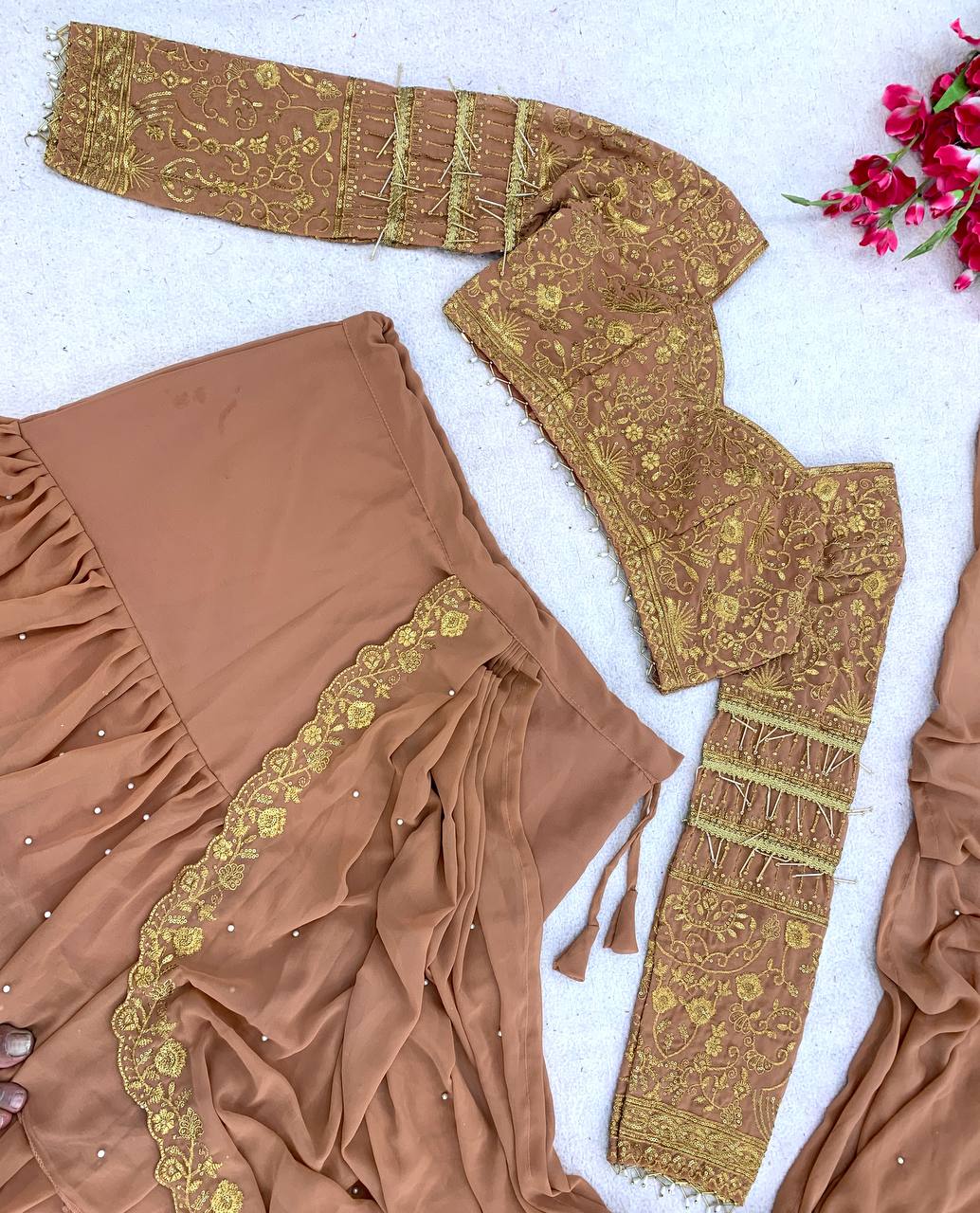 Ready-to-Wear Lehenga Saree with Choli